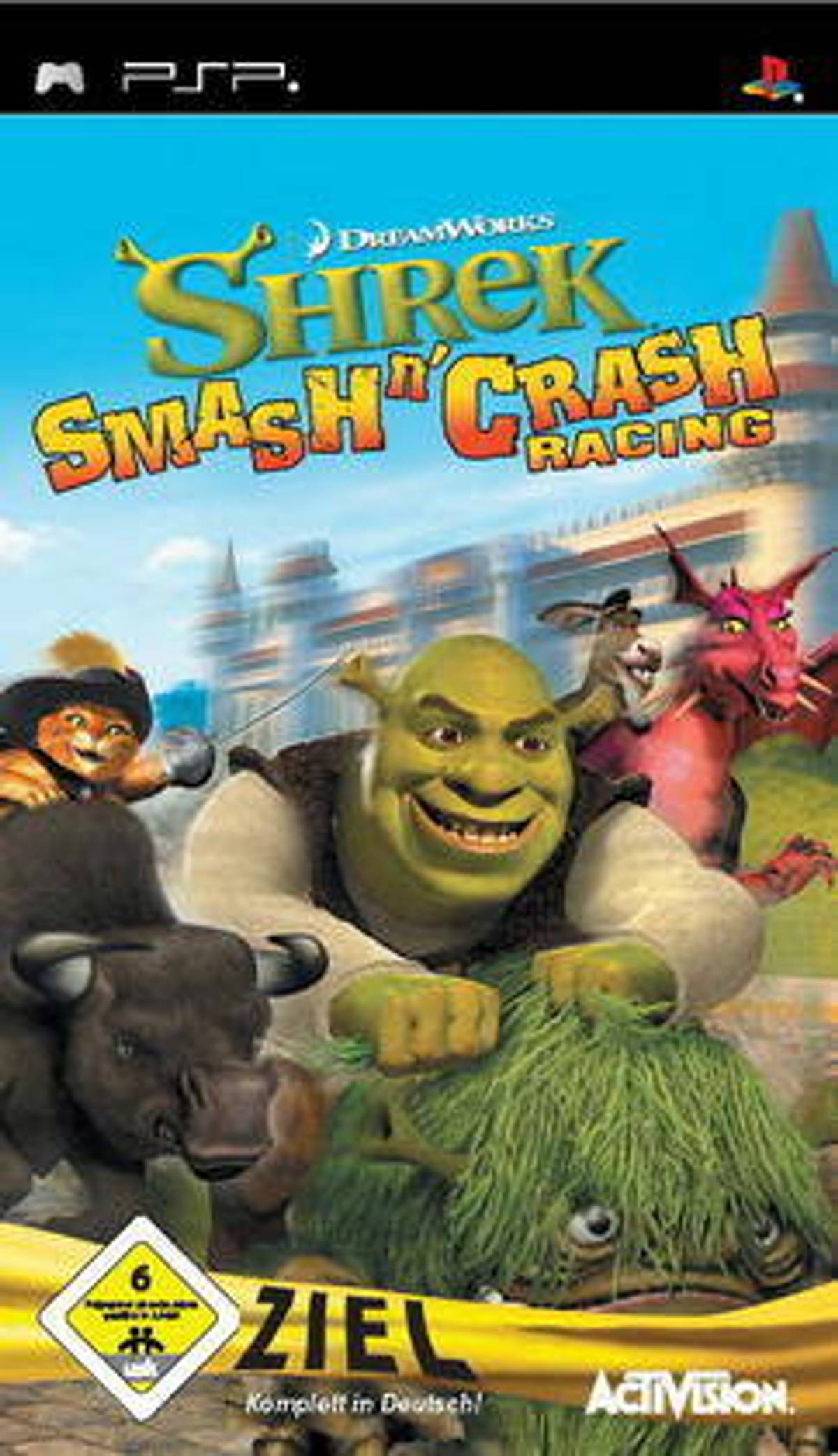 Download Torrent Shrek Smash N’ Crash Racing ISO – PSP