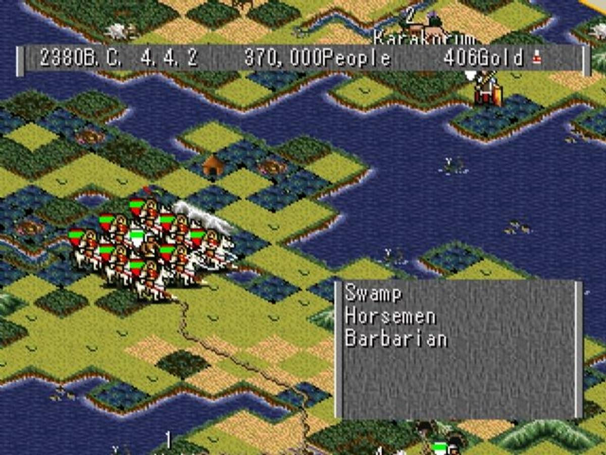 Sid Meier's Civilization II ISO - PS1 screenshot 10
