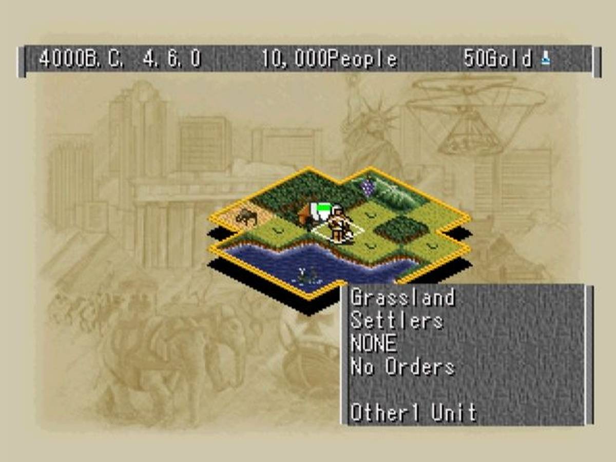 Sid Meier's Civilization II ISO - PS1 screenshot 4