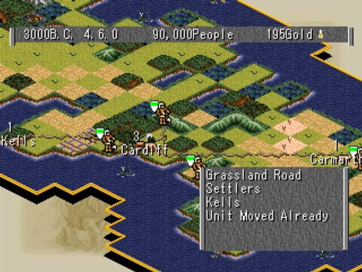 Sid Meier's Civilization II ISO - PS1 screenshot 7