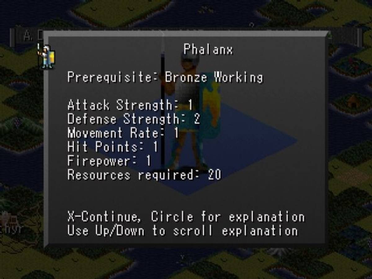 Sid Meier's Civilization II ISO - PS1 screenshot 9