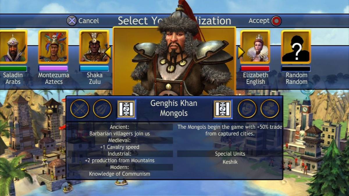 Sid Meier's Civilization: Revolution ISO - PS3 screenshot 9