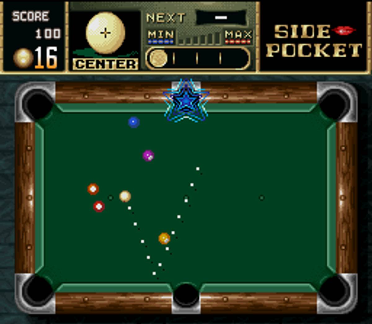 Side Pocket ROM - SNES screenshot 8