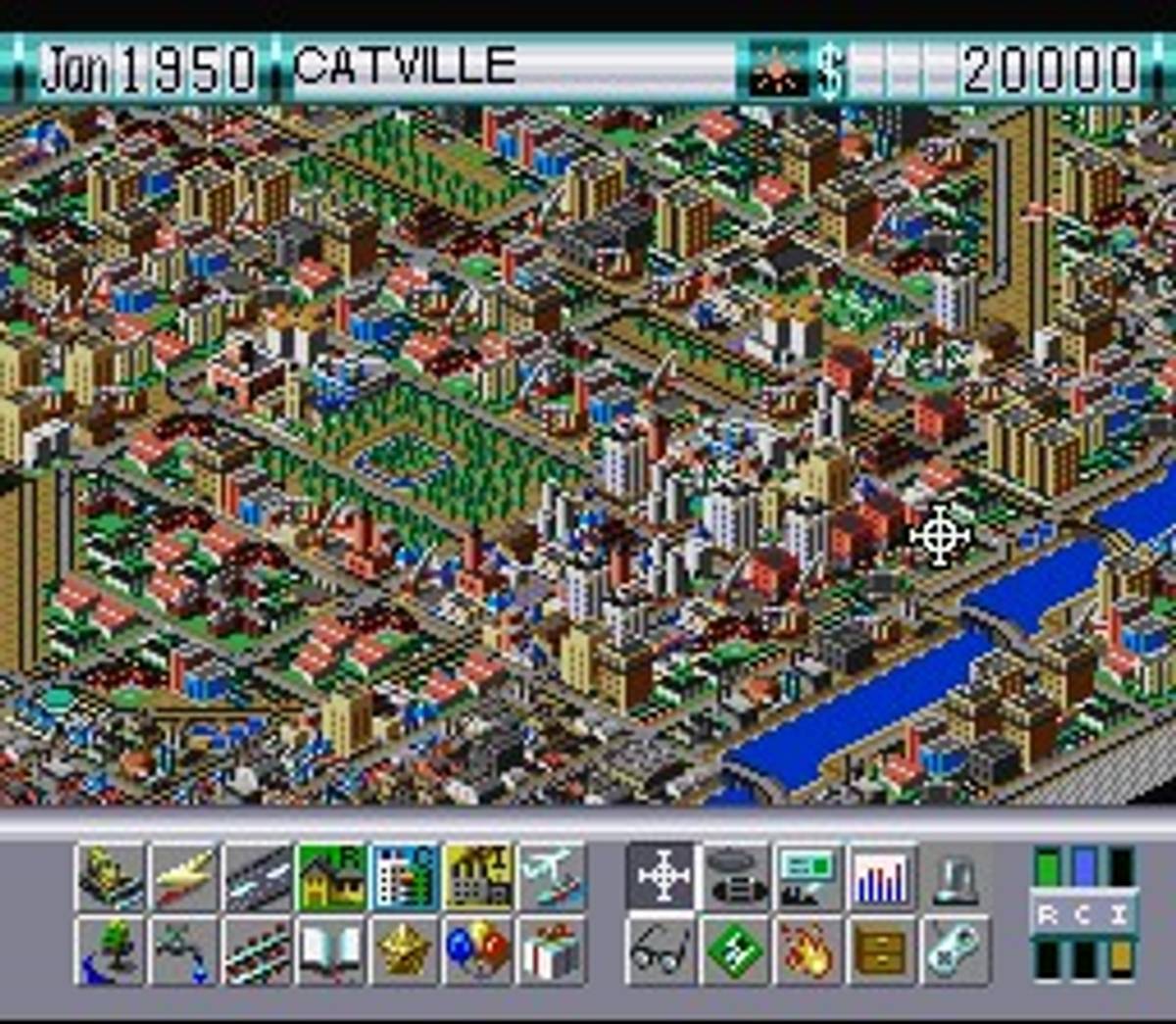 SimCity 2000 ROM - SNES screenshot 2