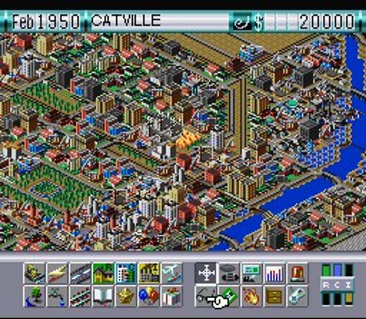 SimCity 2000 ROM - SNES screenshot 3