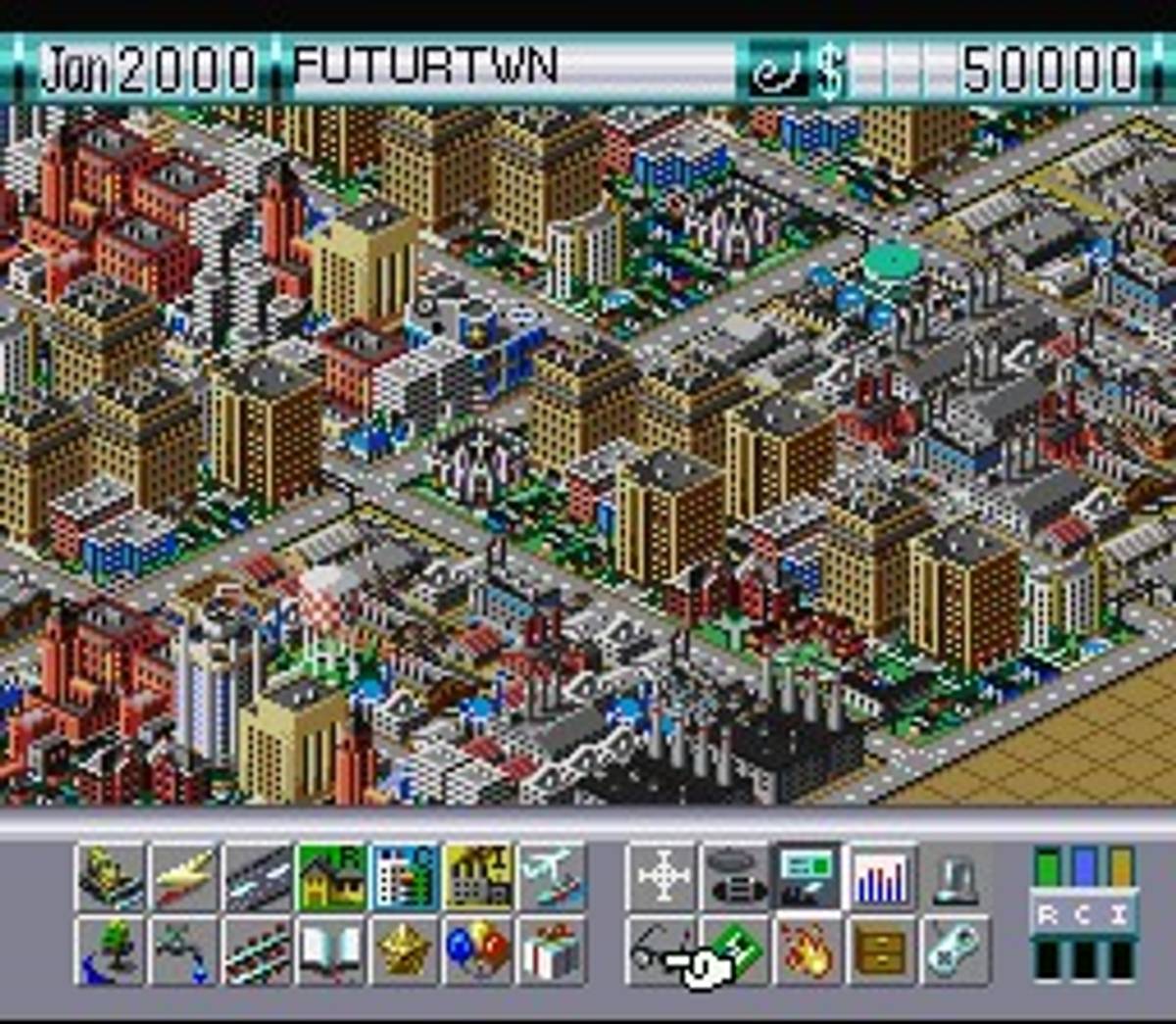 SimCity 2000 ROM - SNES screenshot 5