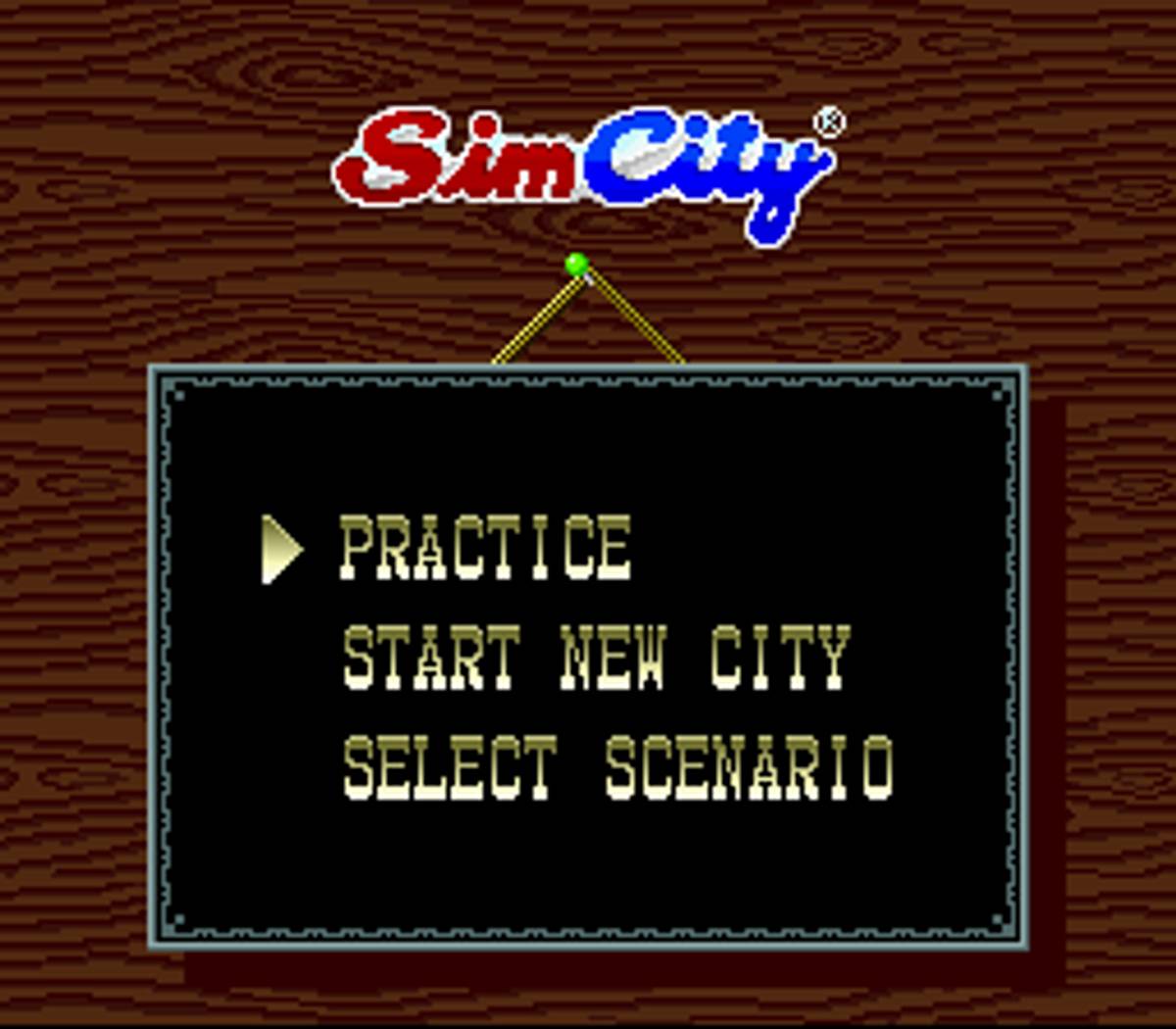 SimCity ROM - SNES screenshot 2