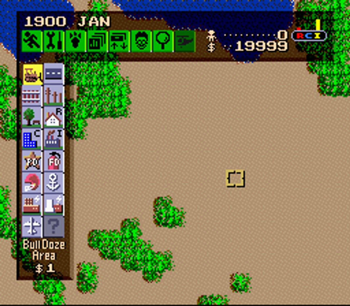 SimCity ROM - SNES screenshot 5