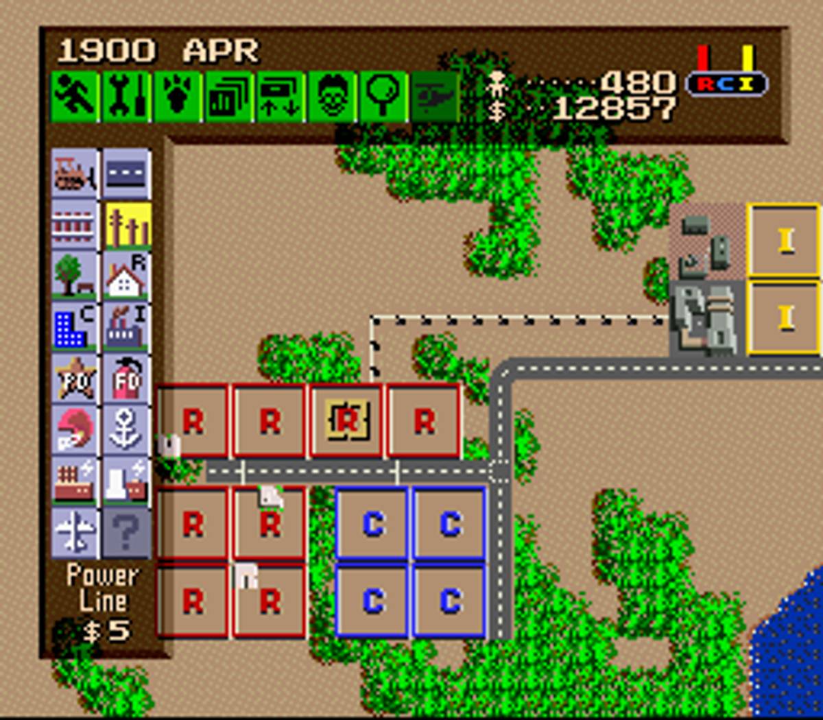 SimCity ROM - SNES screenshot 6