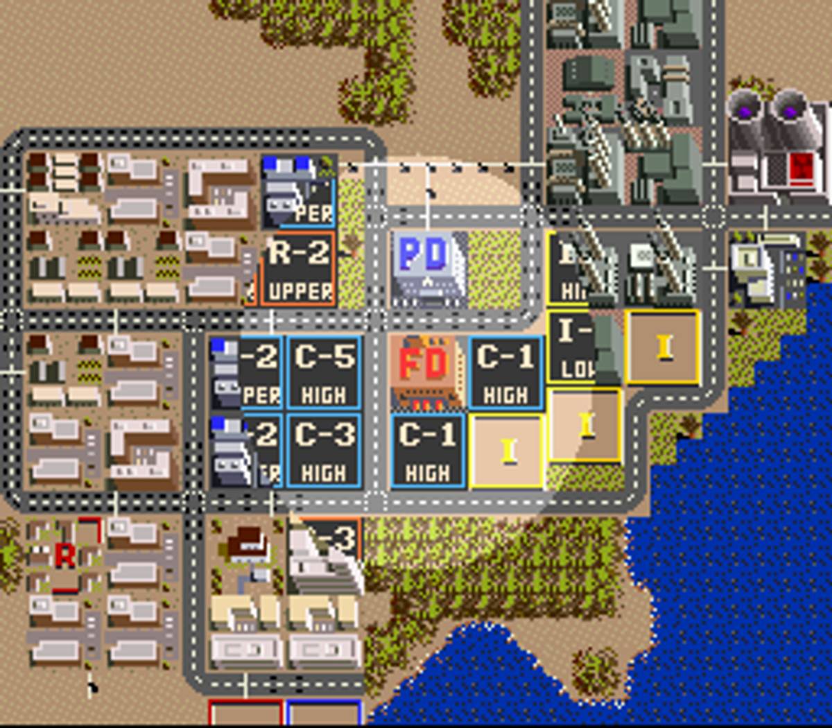 SimCity ROM - SNES screenshot 7