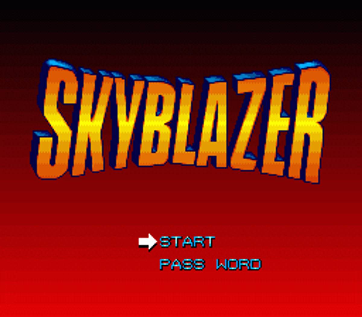 Skyblazer ROM - SNES screenshot 1