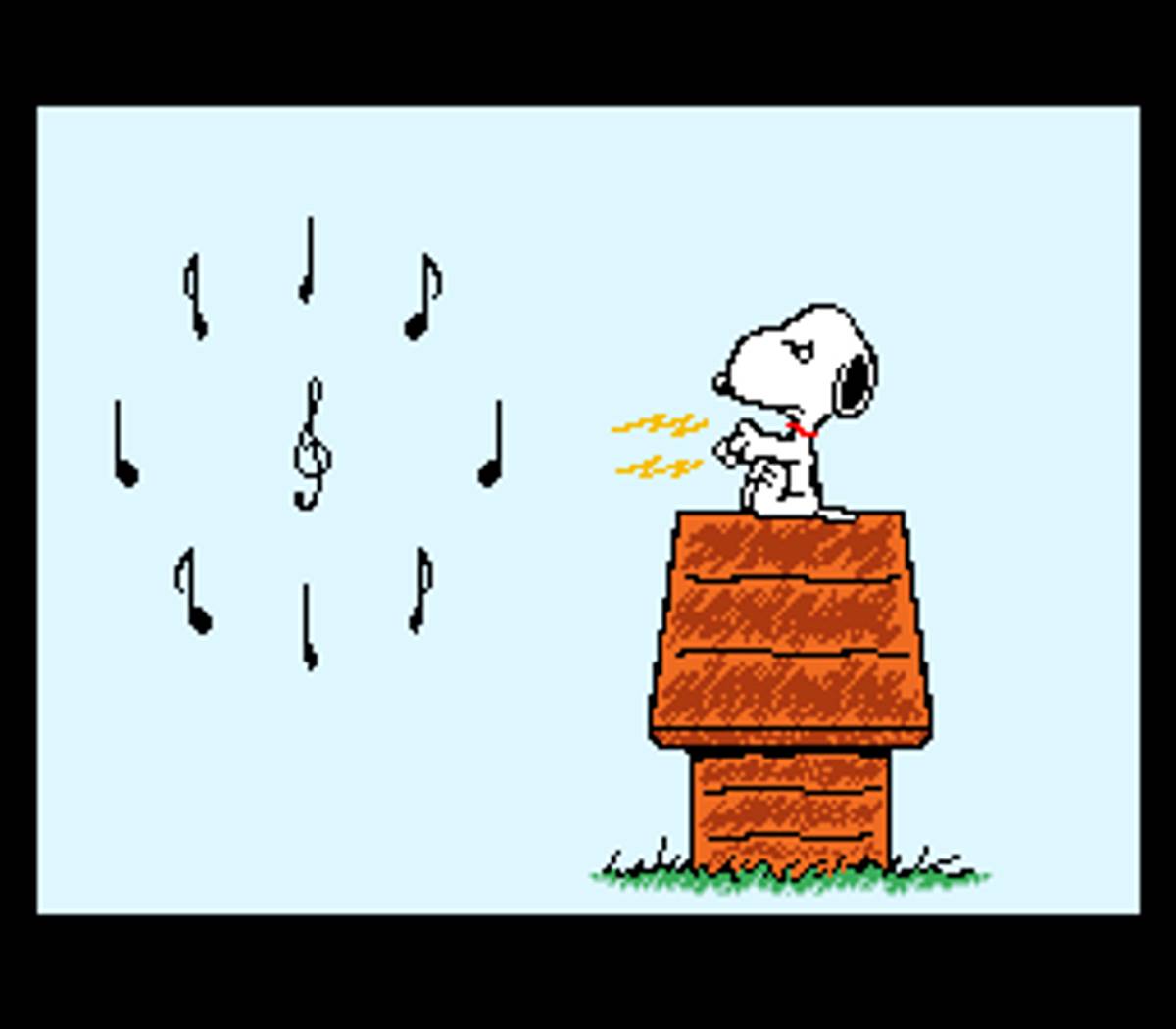 Snoopy Concert ROM - SNES screenshot 2