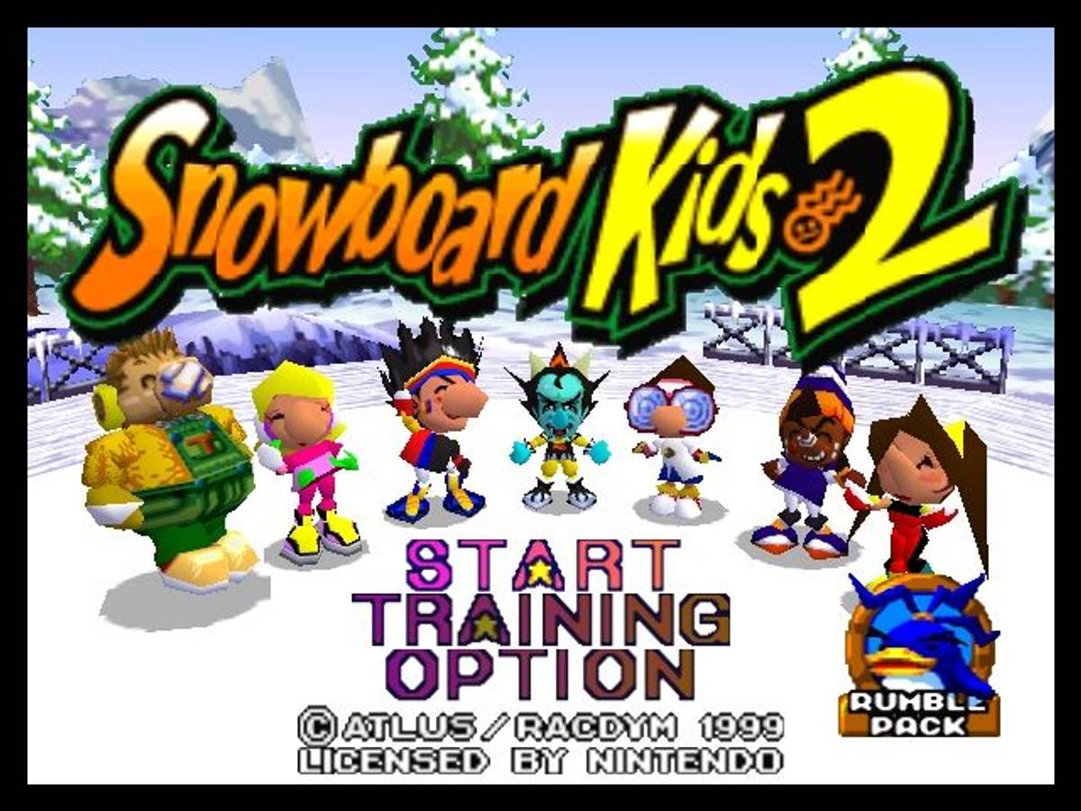 Snowboard Kids 2 ROM - N64 screenshot 1