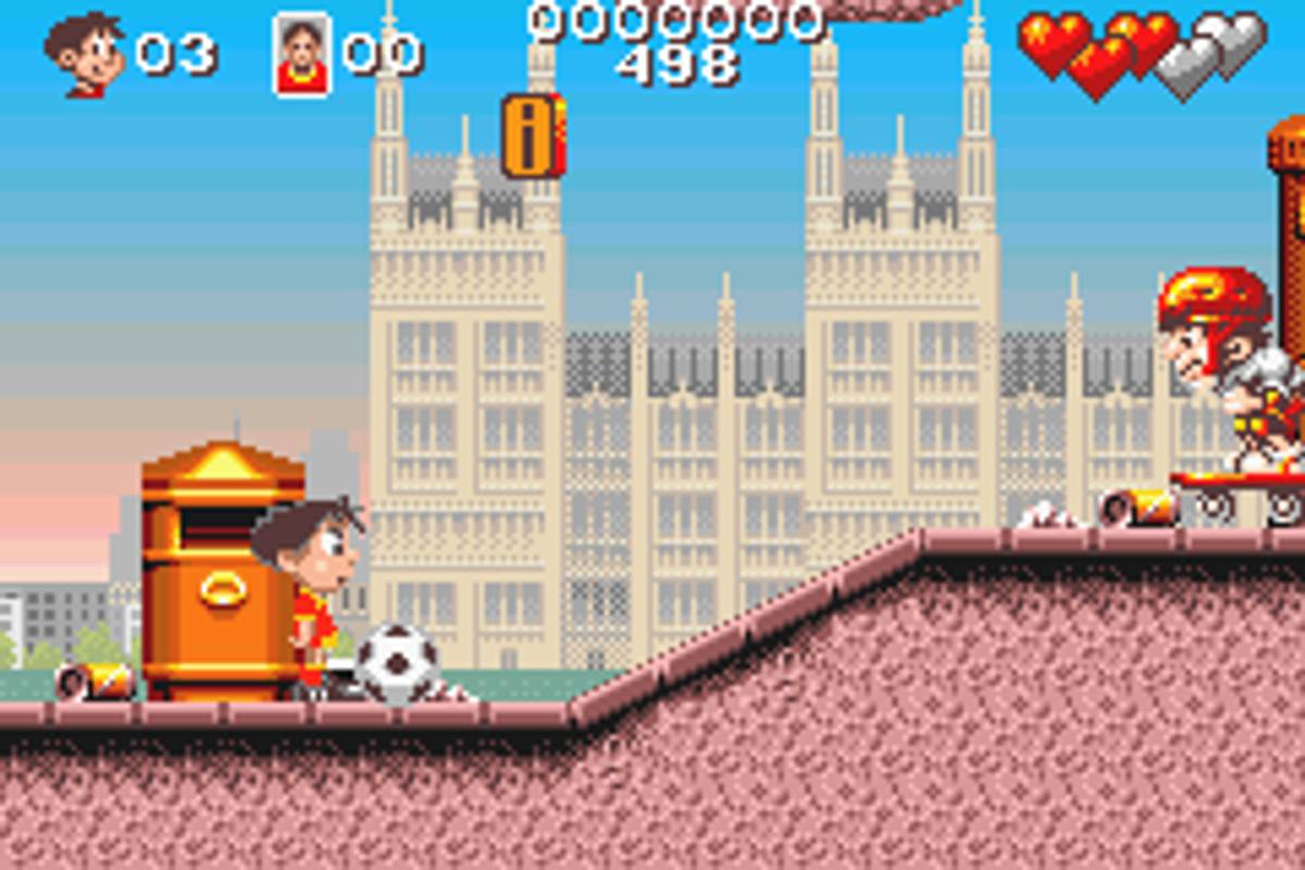 Soccer Kid ROM - GBA screenshot 3