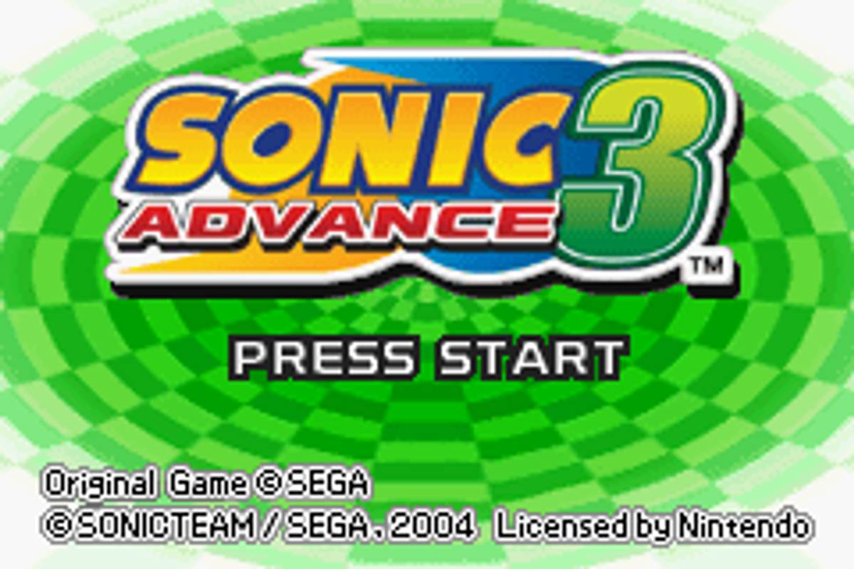 Sonic Advance 3 ROM - GBA screenshot 1
