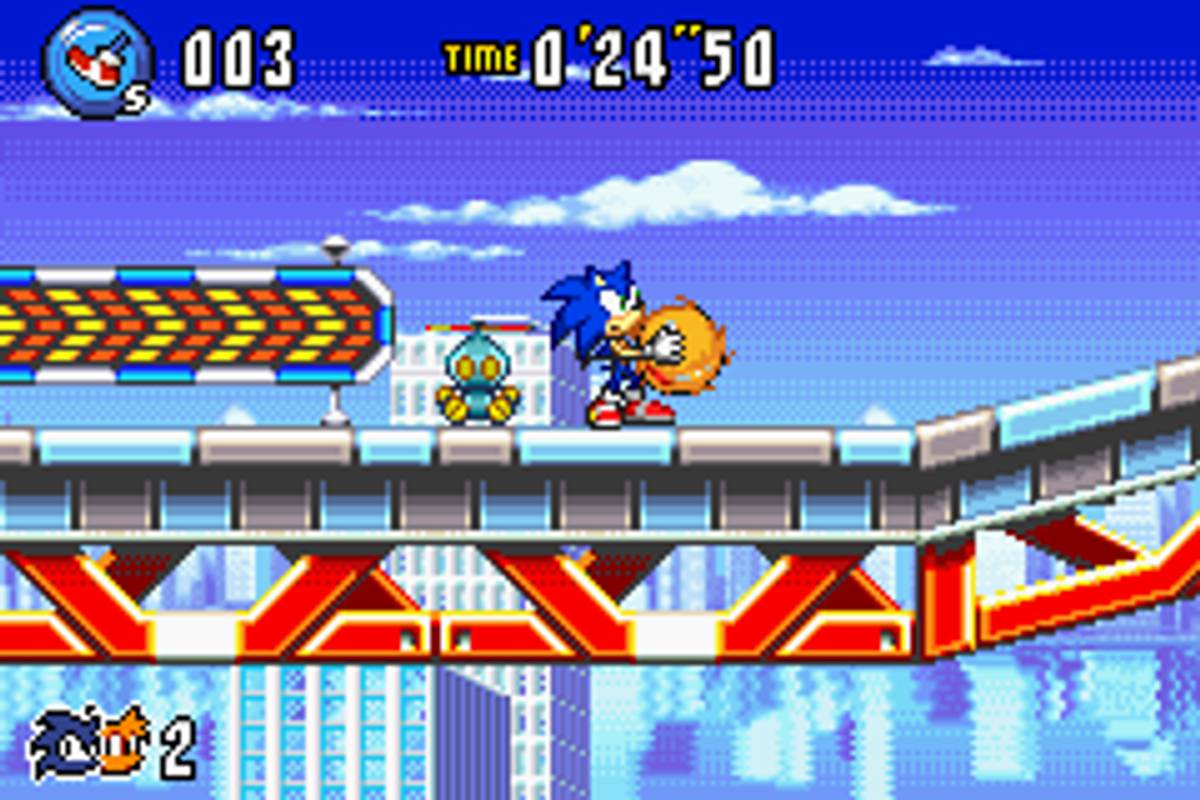 Sonic Advance 3 ROM - GBA screenshot 3