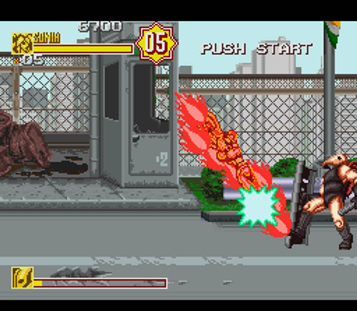 Sonic Blast Man II ROM - SNES screenshot 4