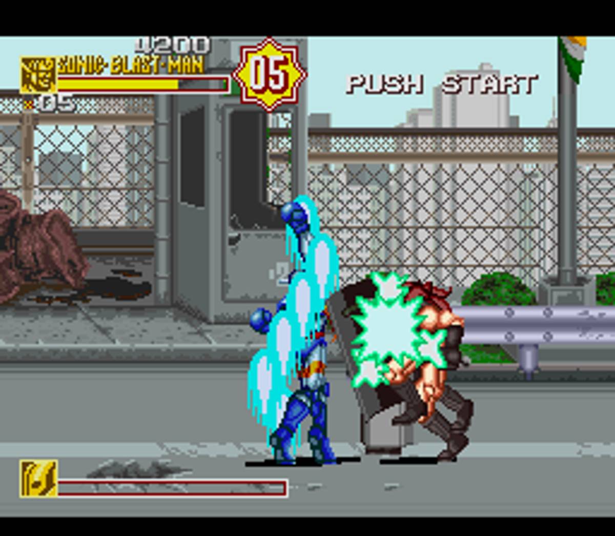 Sonic Blast Man II ROM - SNES screenshot 7