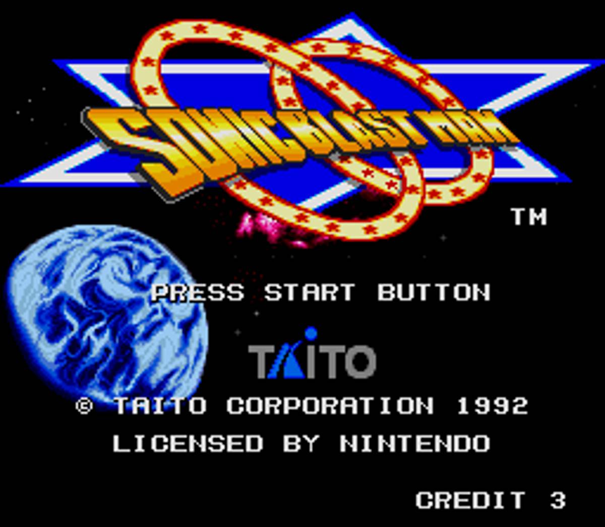 Sonic Blast Man ROM - SNES screenshot 1