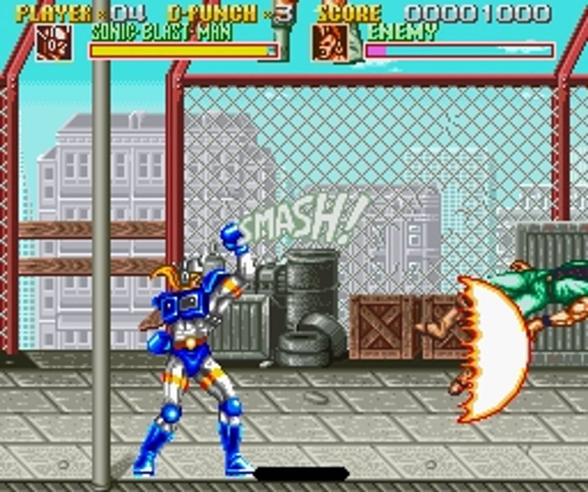 Sonic Blast Man ROM - SNES screenshot 2