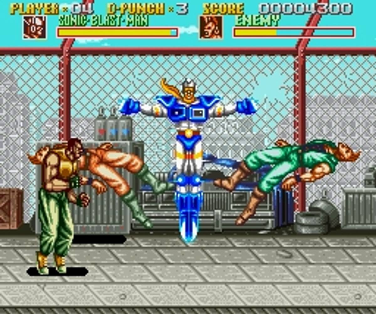 Sonic Blast Man ROM - SNES screenshot 3