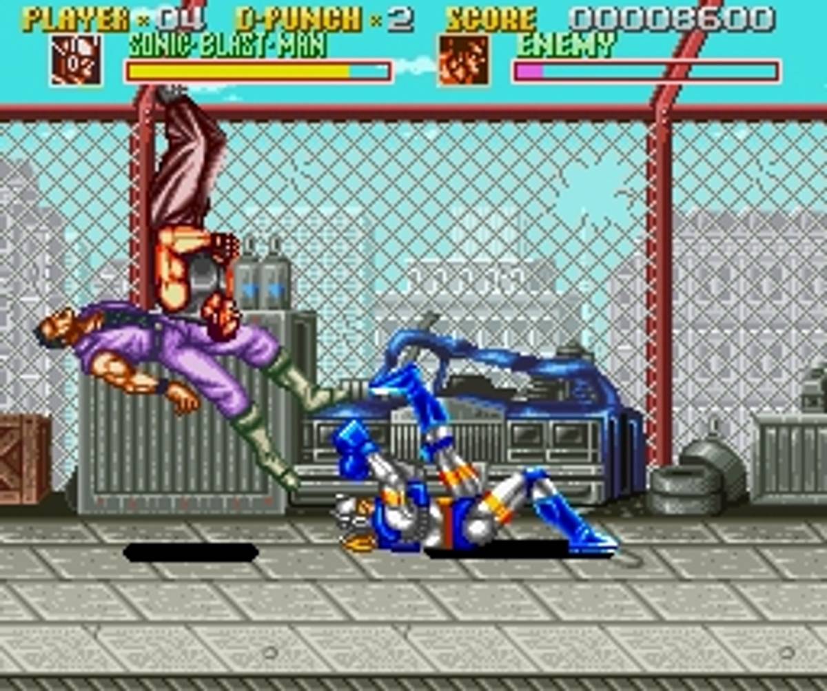 Sonic Blast Man ROM - SNES screenshot 5
