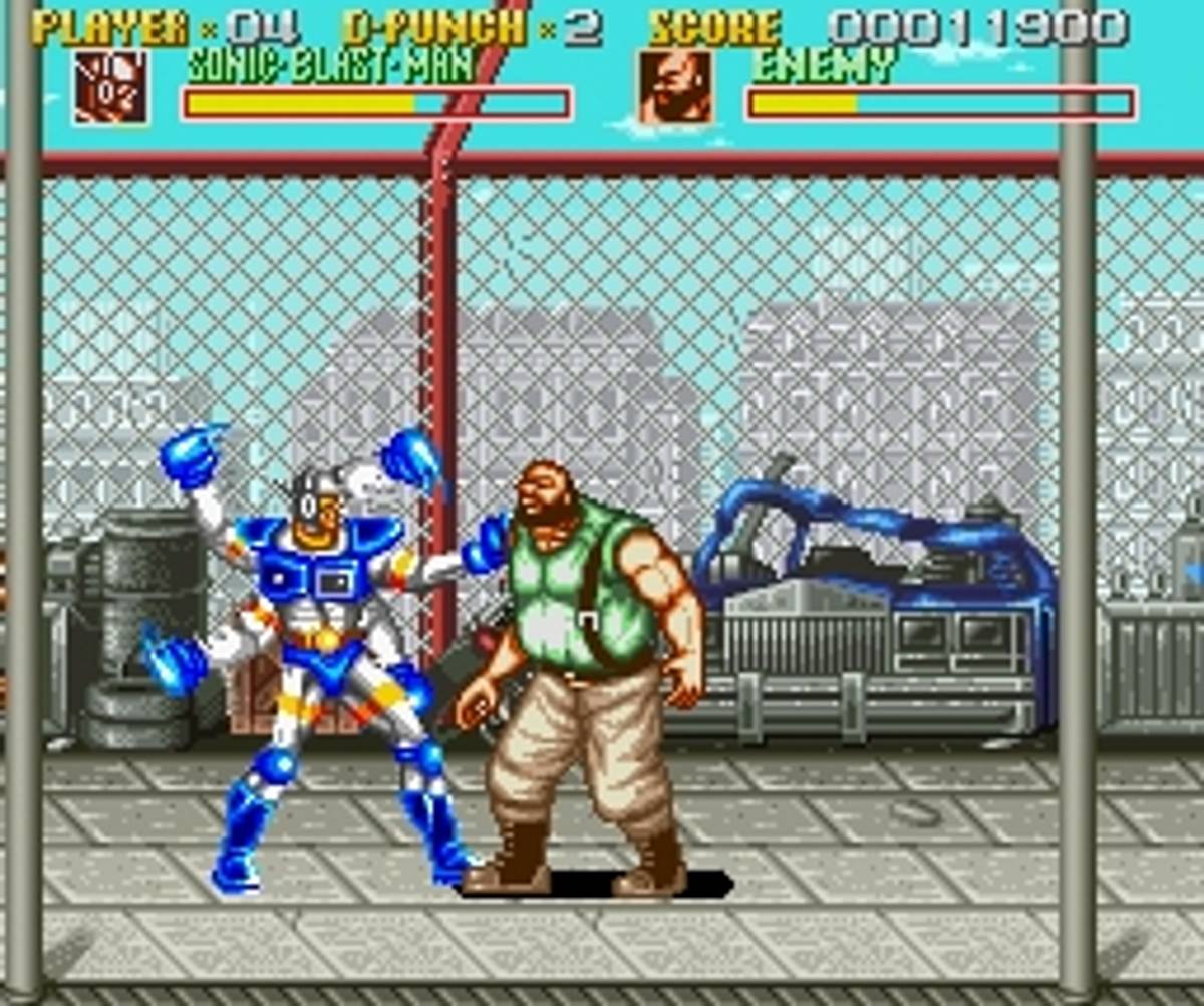 Sonic Blast Man ROM - SNES screenshot 6