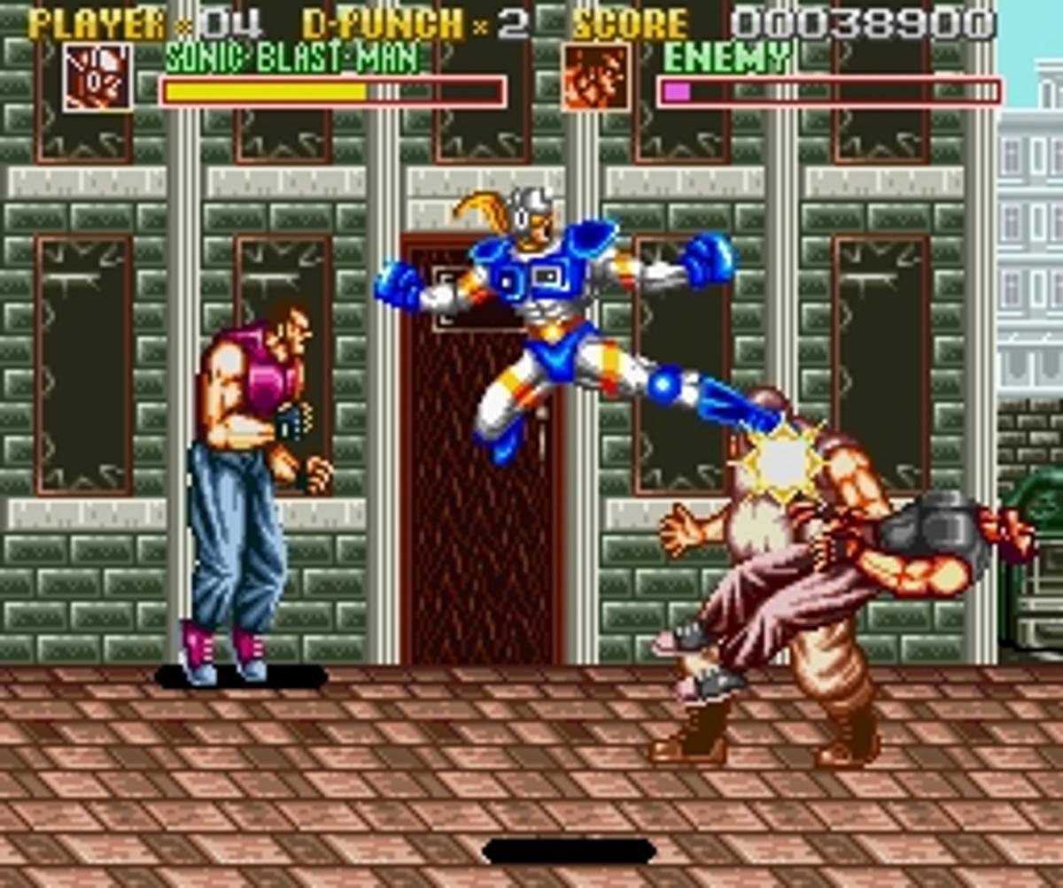 Sonic Blast Man ROM - SNES screenshot 7