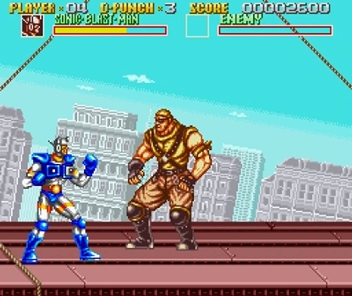 Sonic Blast Man ROM - SNES screenshot 8