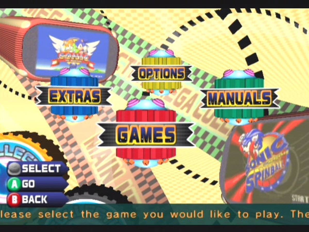 Sonic Mega Collection ISO - GameCube screenshot 2