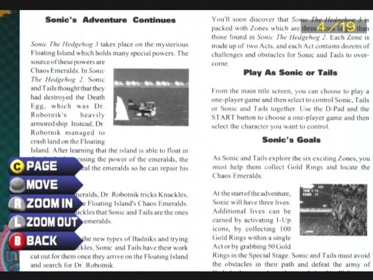 Sonic Mega Collection ISO - GameCube screenshot 3