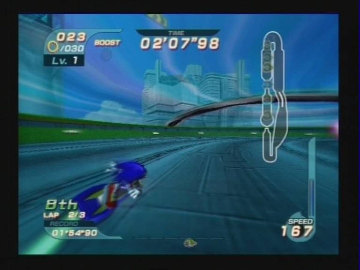 Sonic Riders ISO - PS2 screenshot 1