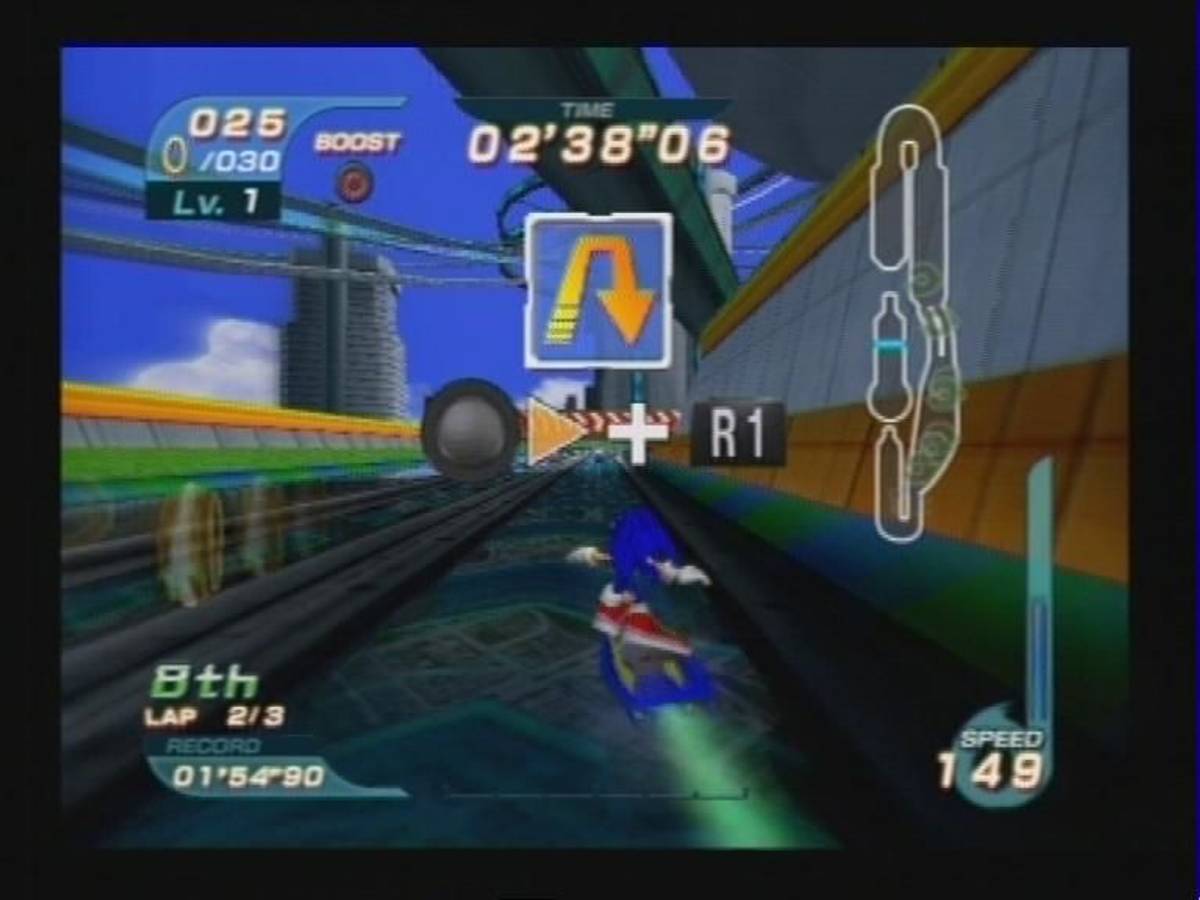 Sonic Riders ISO - PS2 screenshot 3