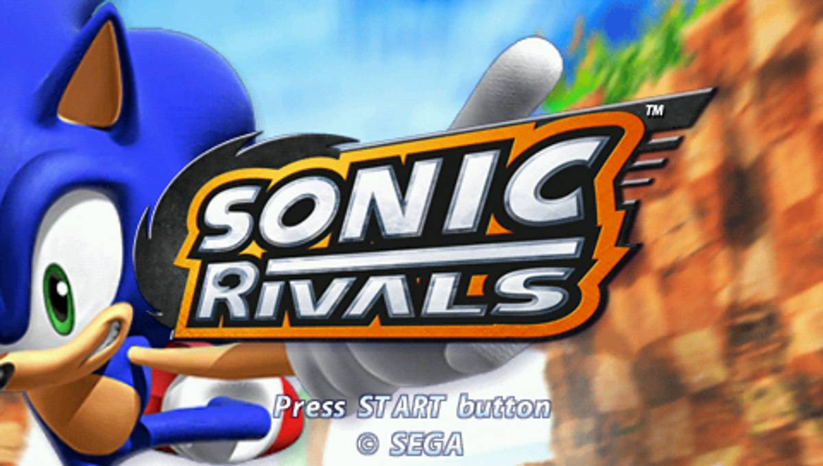 Sonic Rivals ISO - PSP screenshot 1