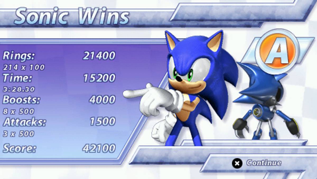 Sonic Rivals ISO - PSP screenshot 9