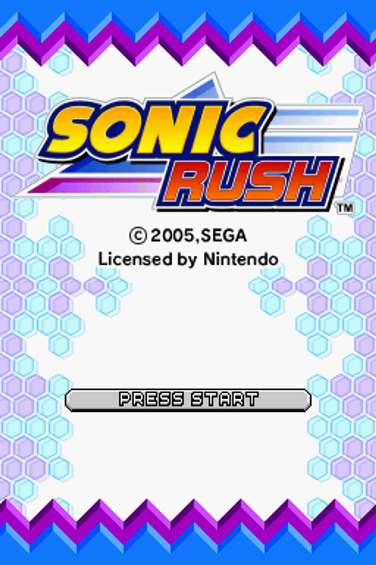 Sonic Rush ROM - NDS screenshot 1