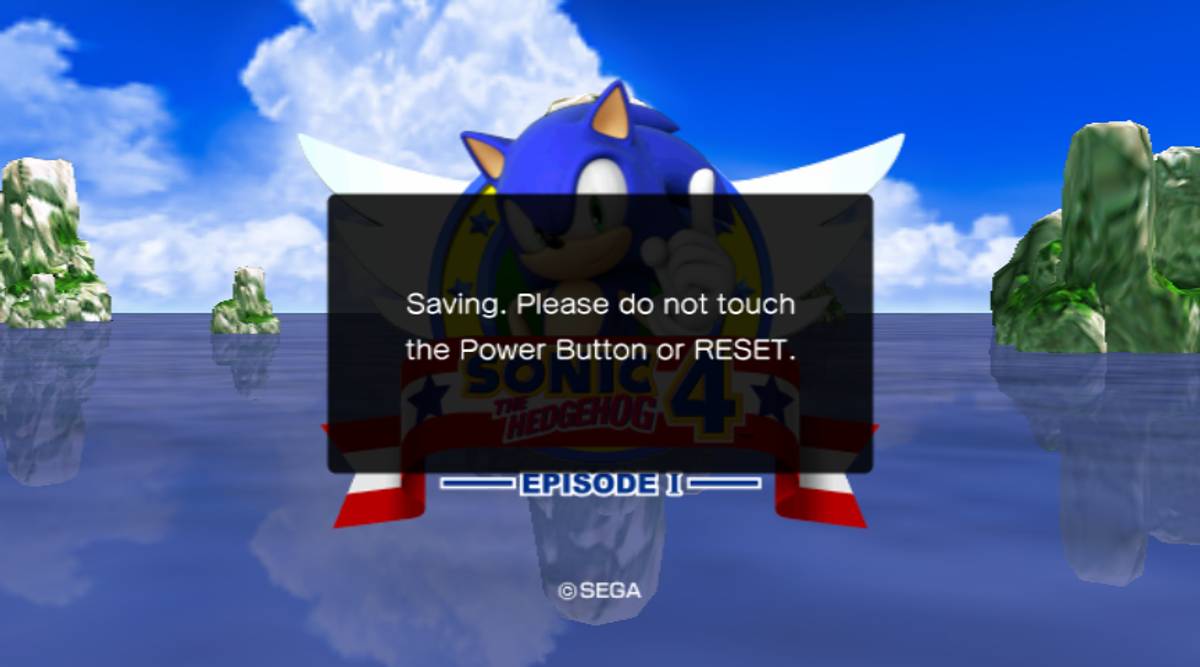 Sonic the Hedgehog 4: Episode I ISO - Wii screenshot 2