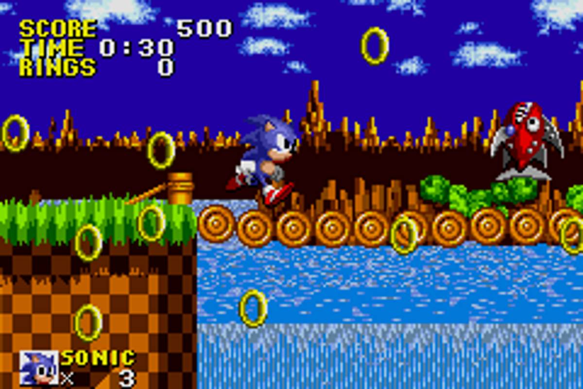 Sonic the Hedgehog: Genesis ROM - GBA screenshot 3