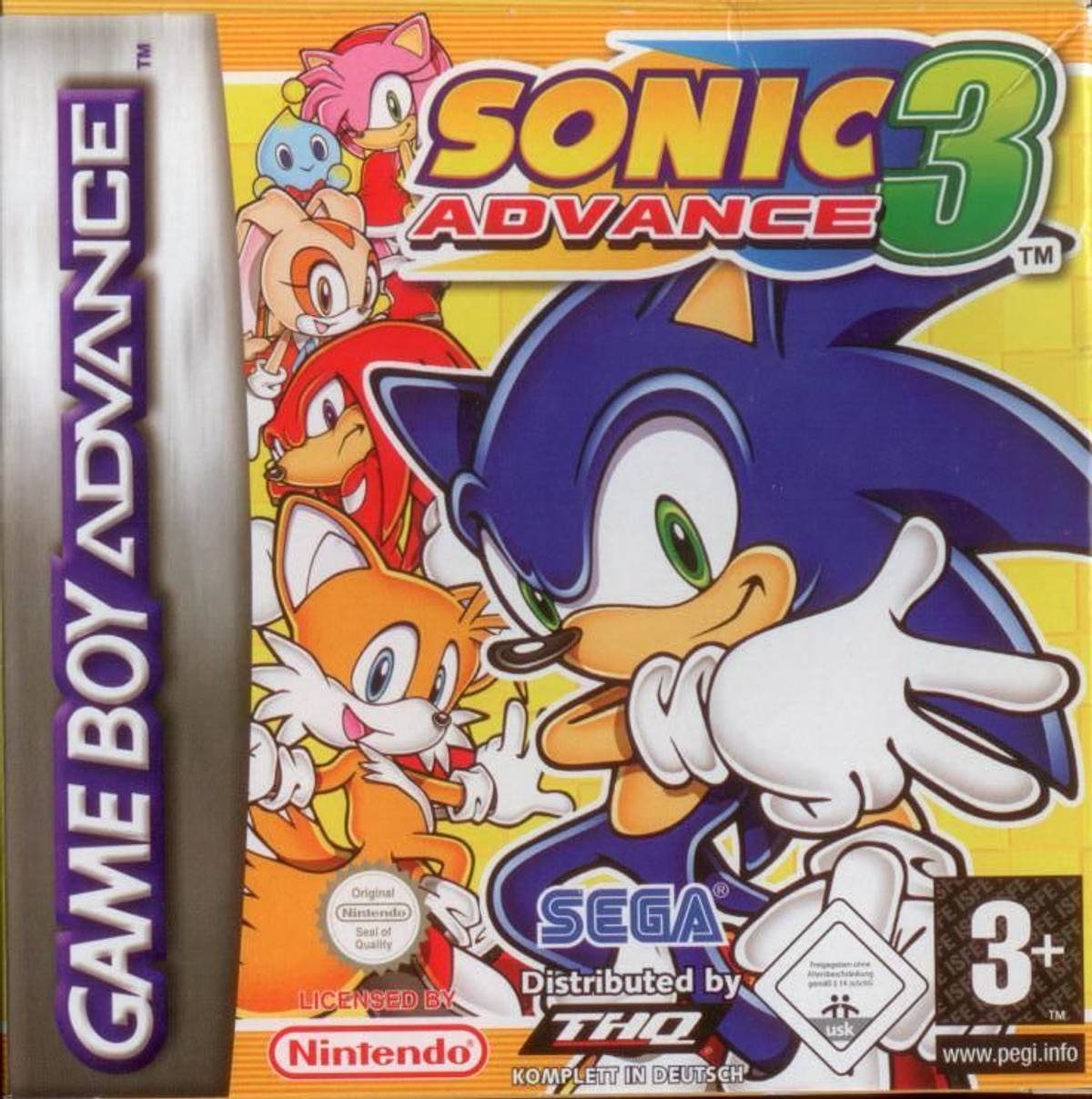 Download Torrent Sonic Advance 3 ROM – GBA