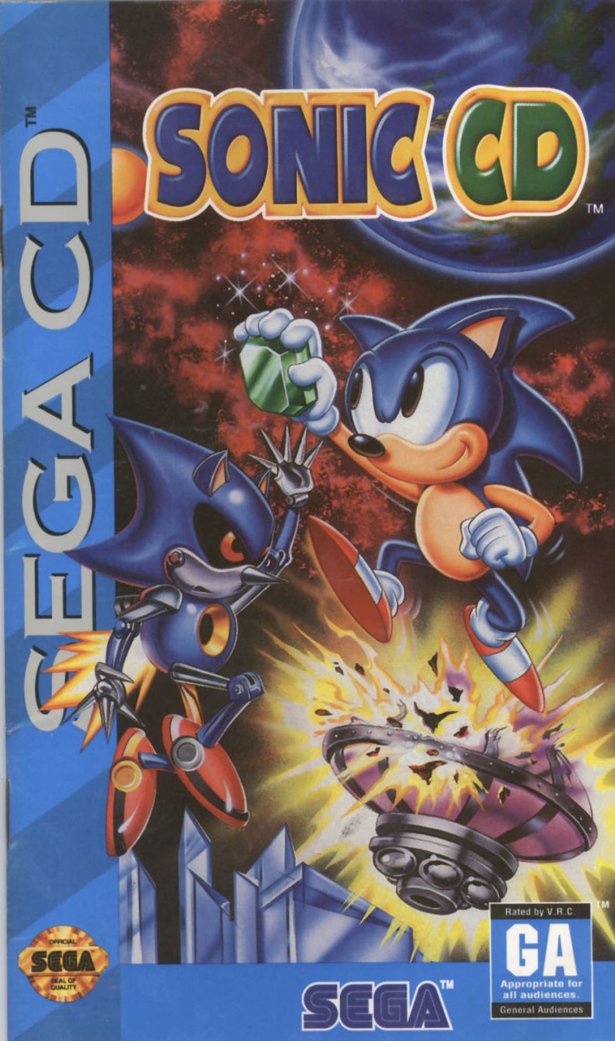 Download Torrent Sonic CD ROM – Genesis