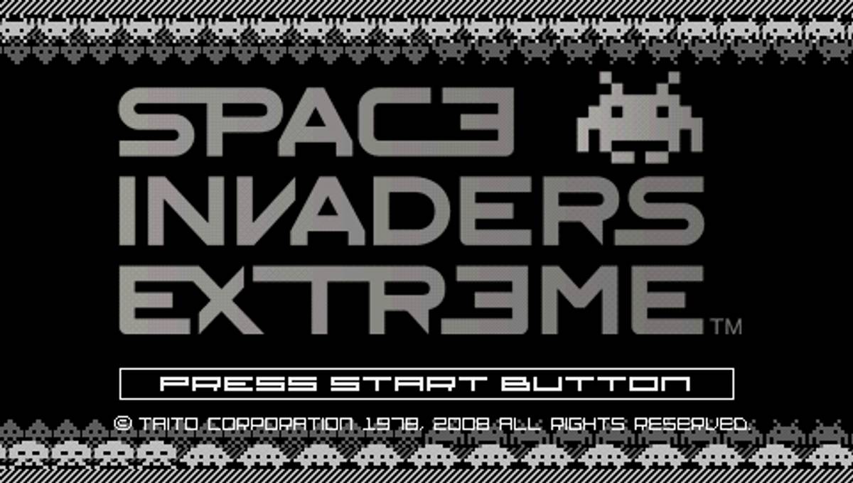 Spac3 Invaders Extr3me ISO - PSP screenshot 1
