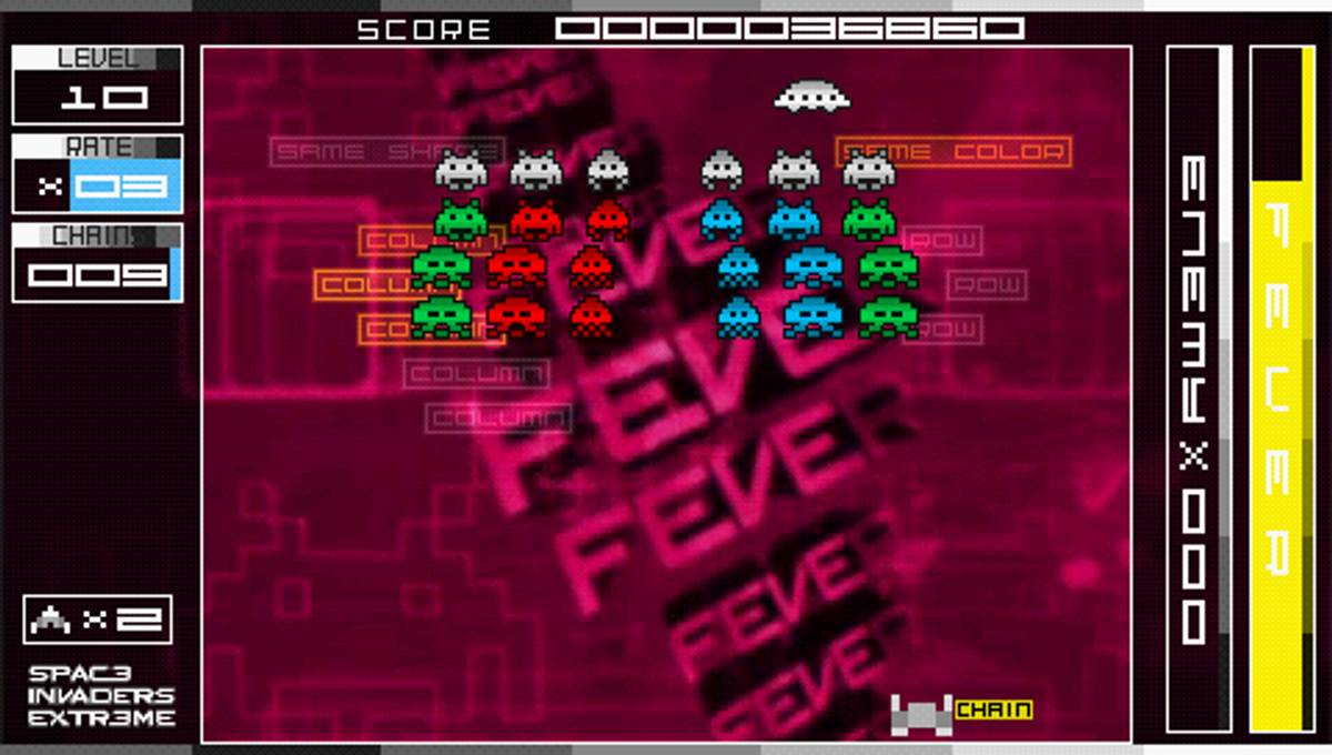 Spac3 Invaders Extr3me ISO - PSP screenshot 5