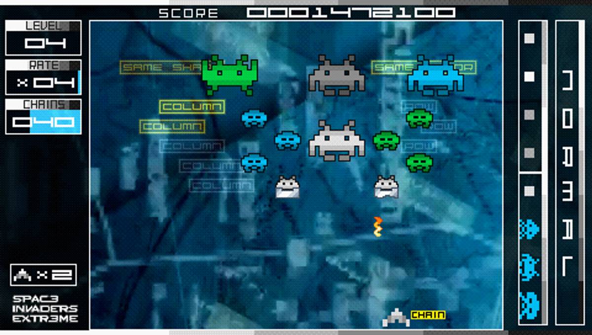 Spac3 Invaders Extr3me ISO - PSP screenshot 8