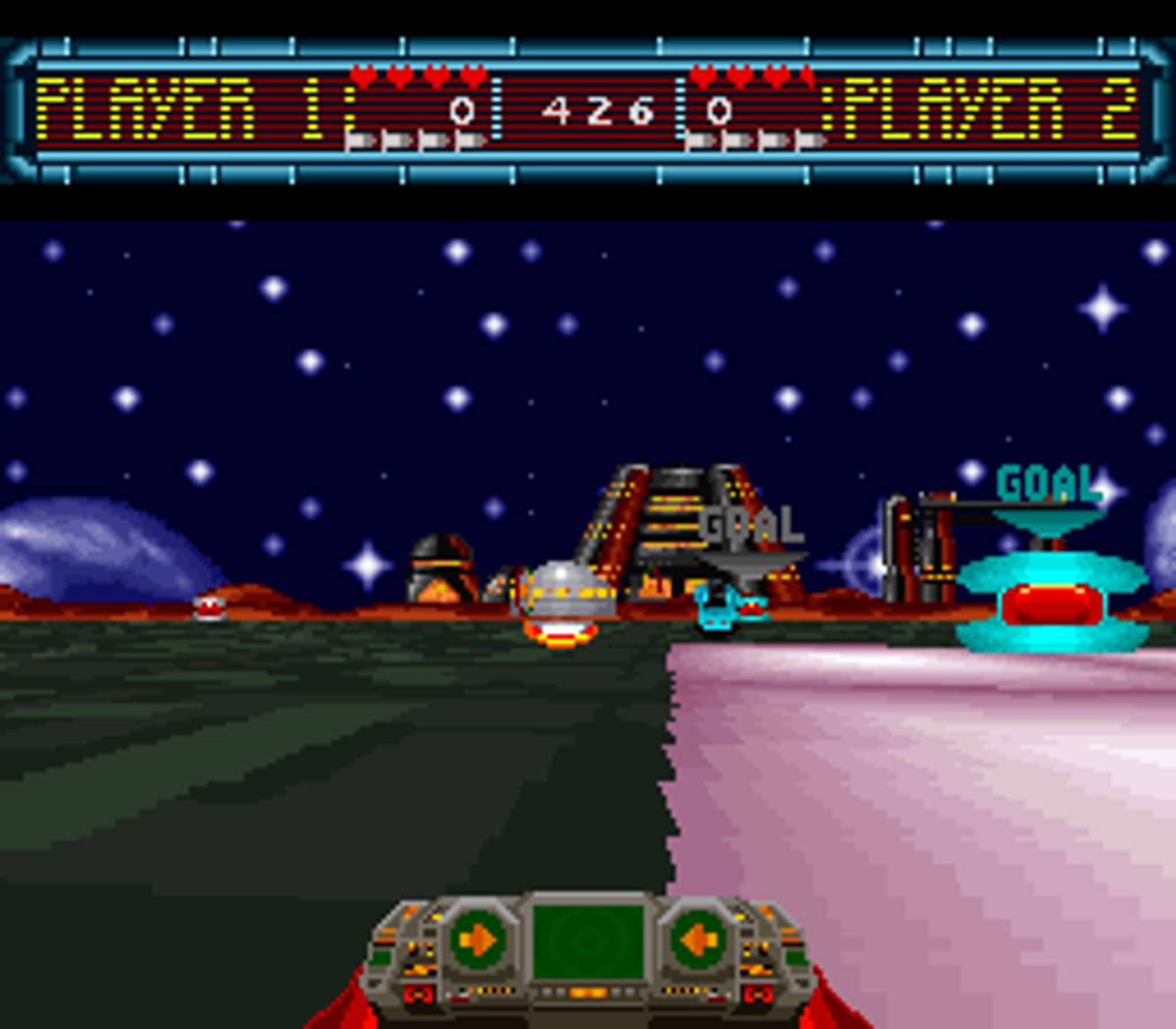 Space Football: One on One ROM - SNES screenshot 6