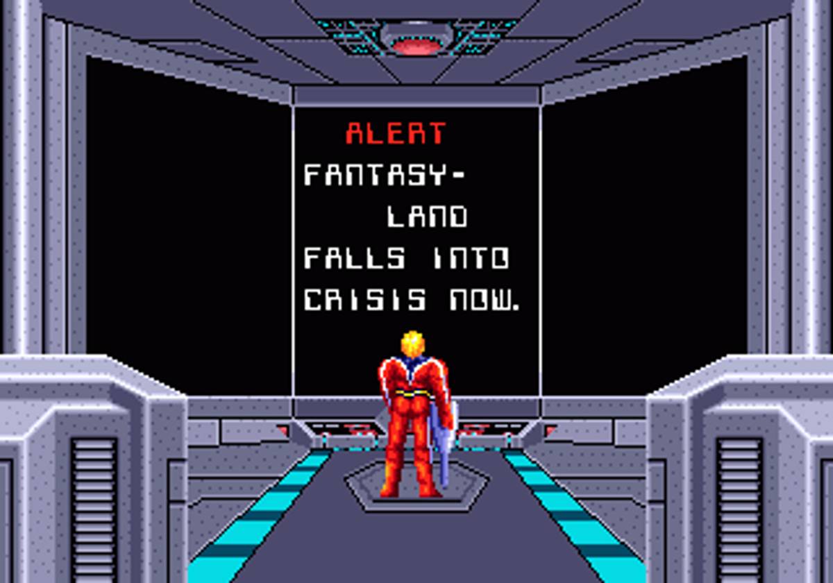 Space Harrier II ROM - Genesis screenshot 2