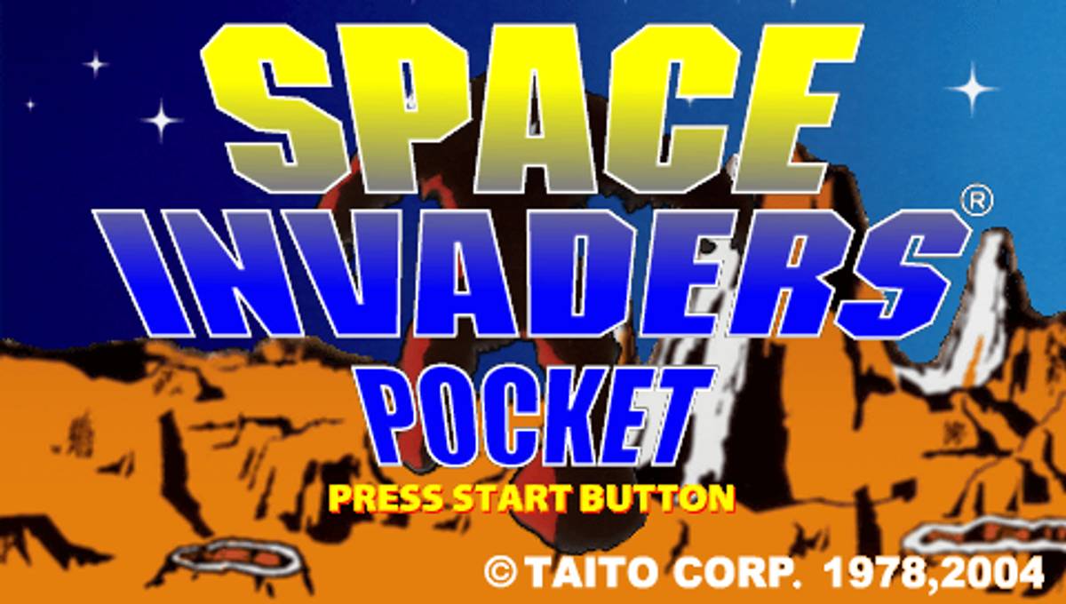 Space Invaders Pocket ISO - PSP screenshot 1