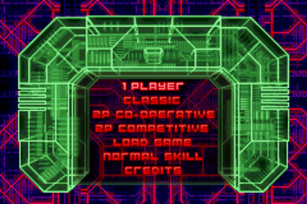 Space Invaders ROM - GBA screenshot 2