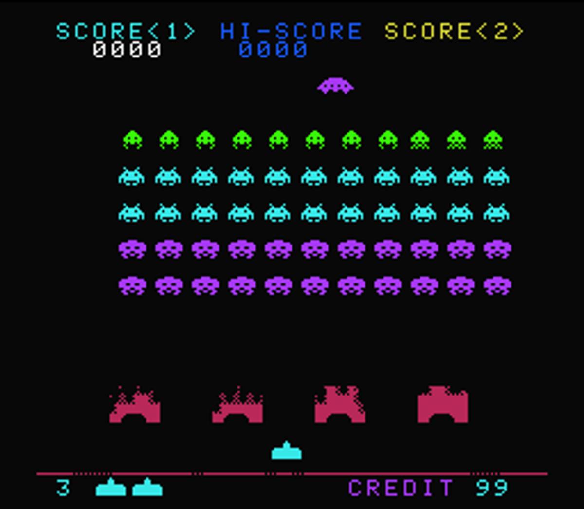Space Invaders ROM - SNES screenshot 8
