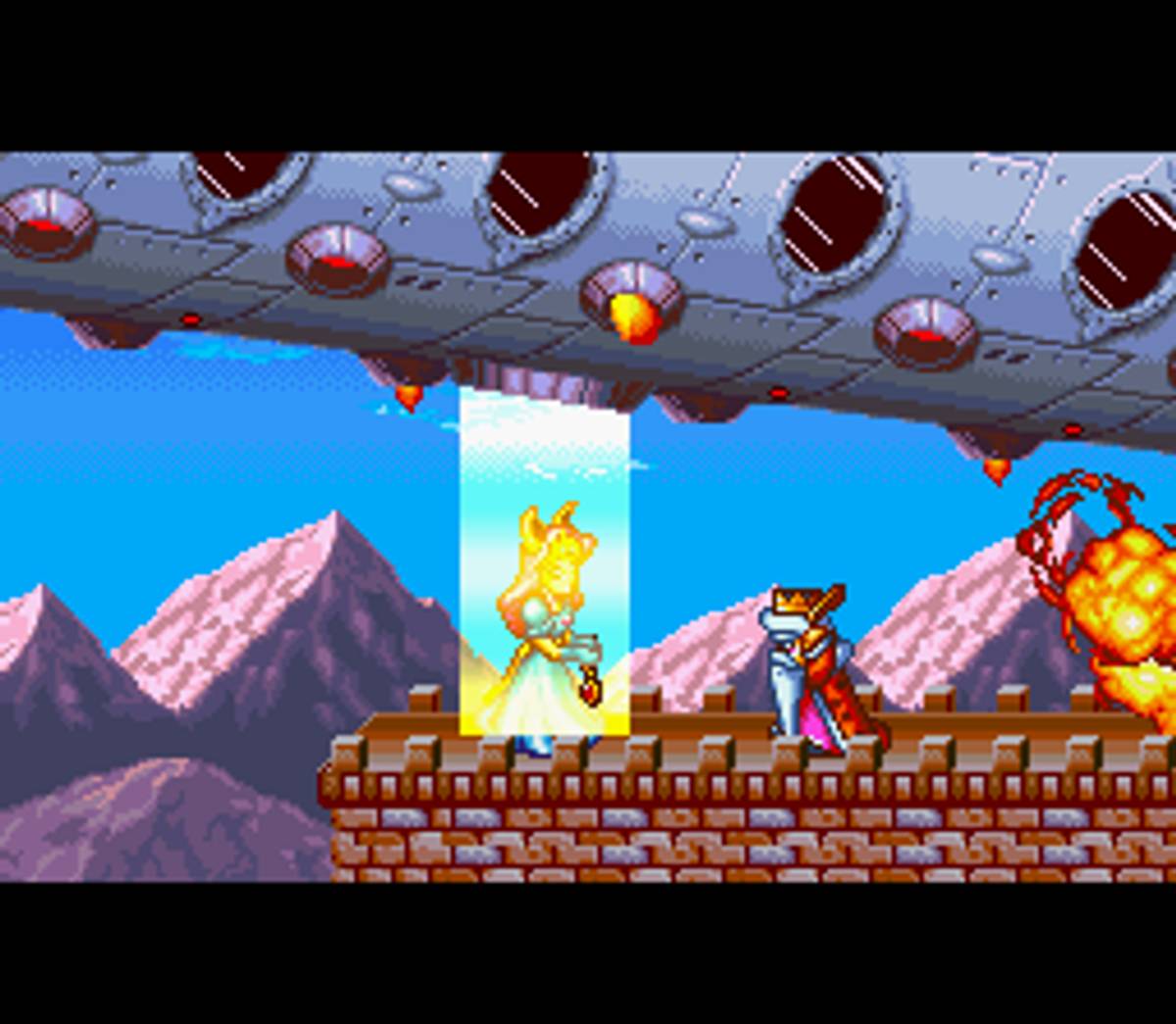 Sparkster ROM - SNES screenshot 2