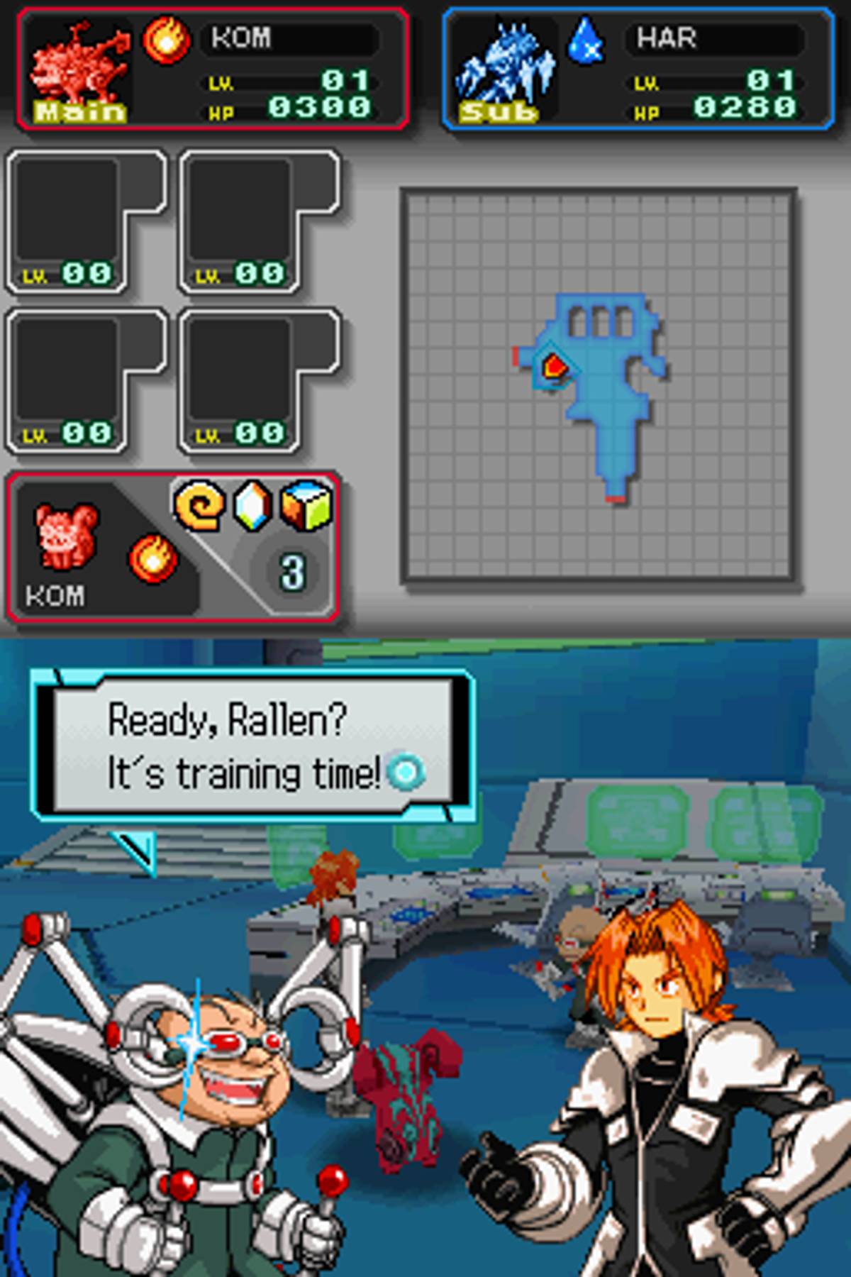 Spectrobes: Beyond the Portals ROM - NDS screenshot 7